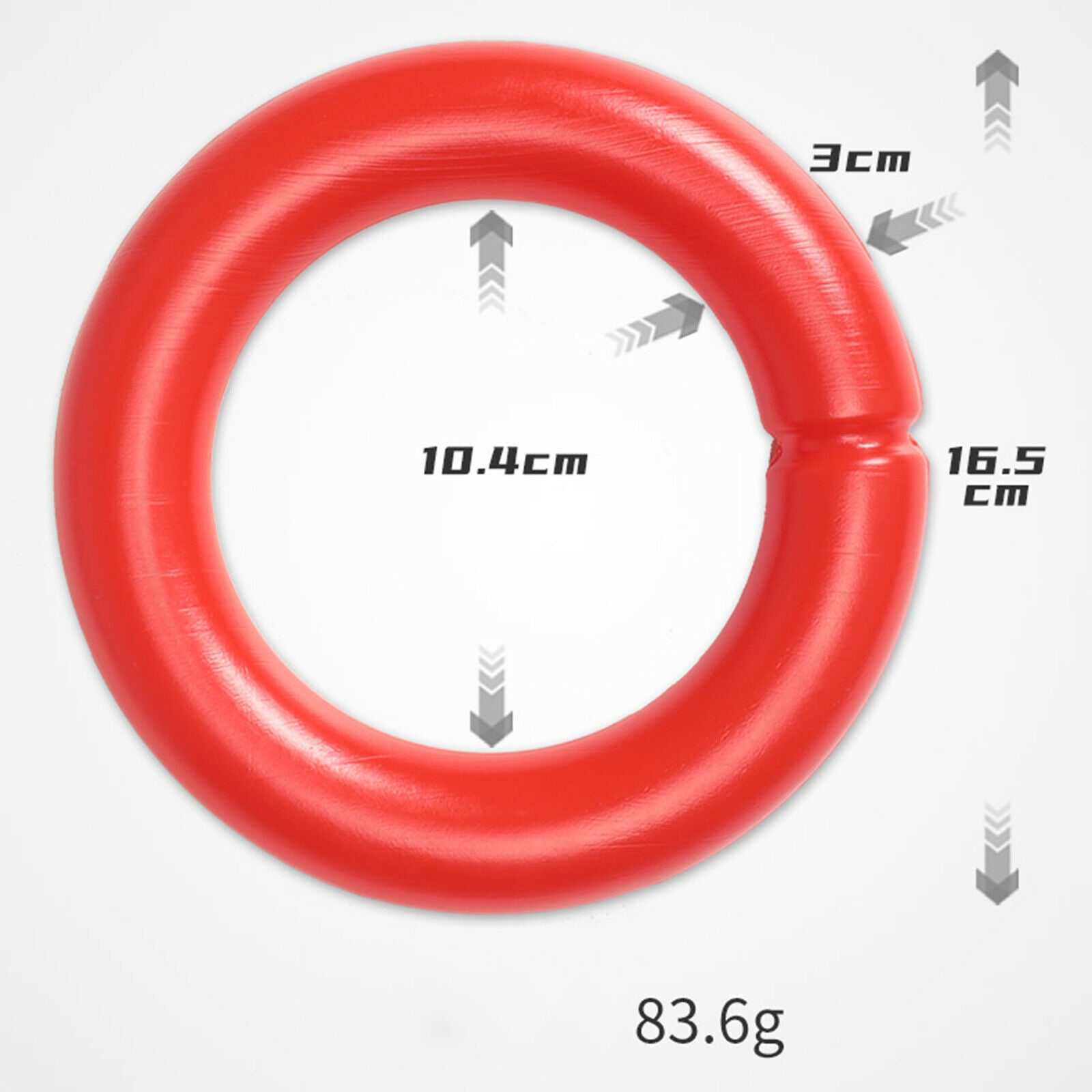8mm x 20m Floating Water Life Saving Rope with Orange Bracelet Carabiner for