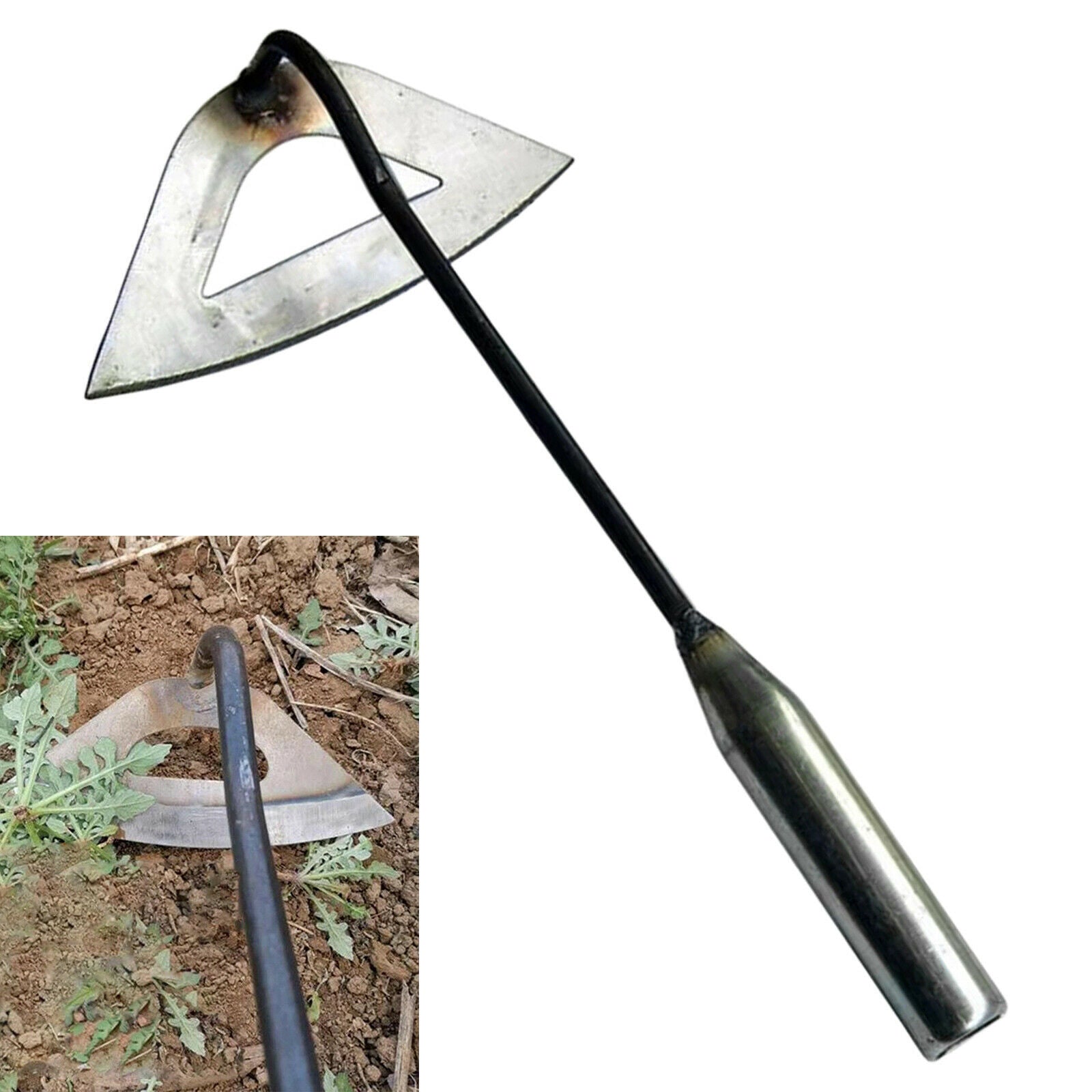Gardening Hoe Garden Tool Weeding Rake Garden Farming Planting Hoe Sickle