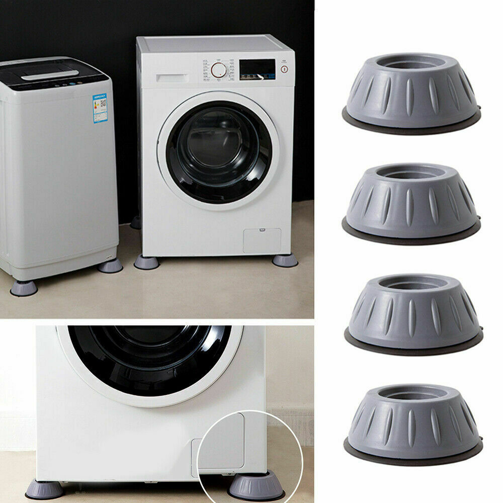4PCS Washing Machine Support Pads Anti Vibration Leg Stopper Foot Pad Feet Pads