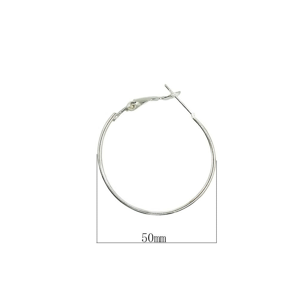 40pcs Brass Metal Earring Hoop Beading Components Jewelry Finding Making 2