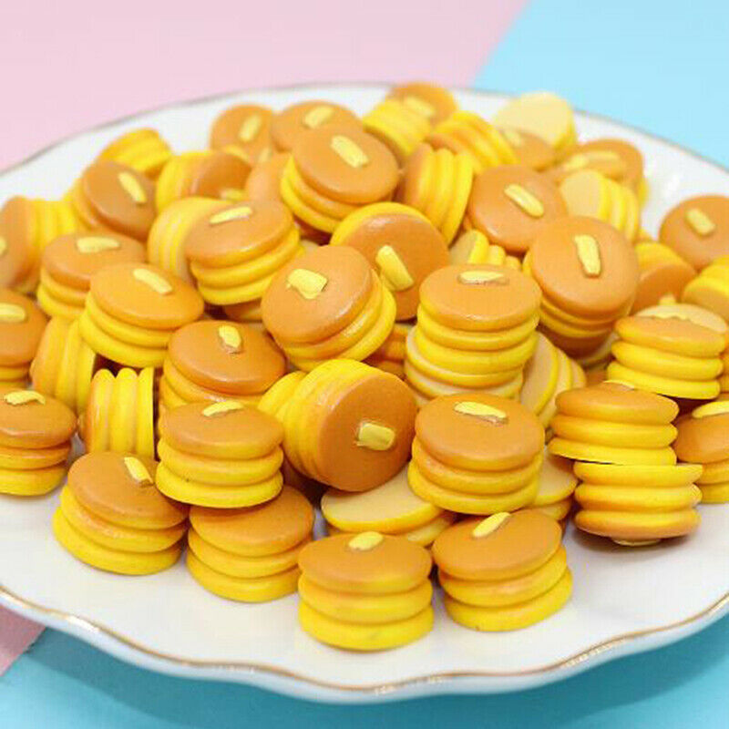 10pc New Simulation Mini Causeway Biscuit DIY Decor Accessories Pretend T.l8