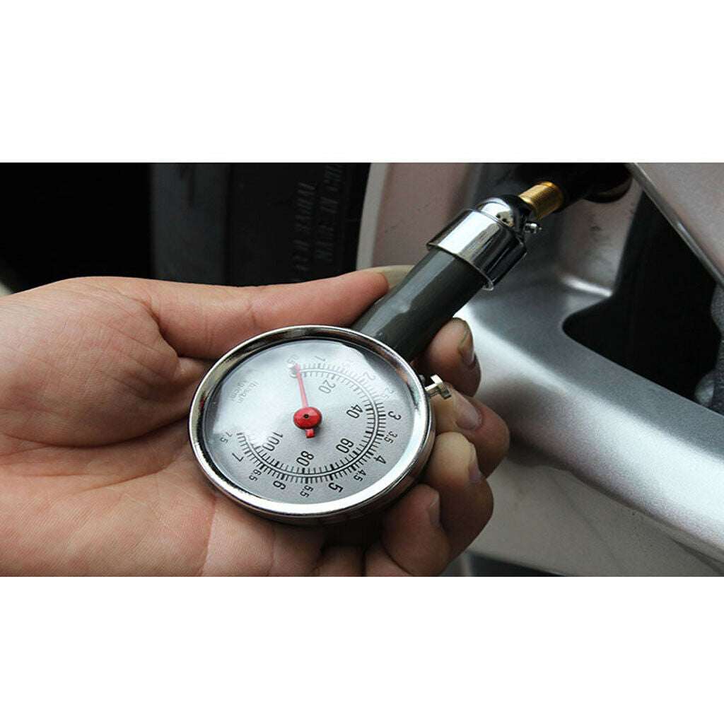 Auto Car Bike Truck Tire Air Pressure Gauge Tyre Meter Tester 0-100PSI