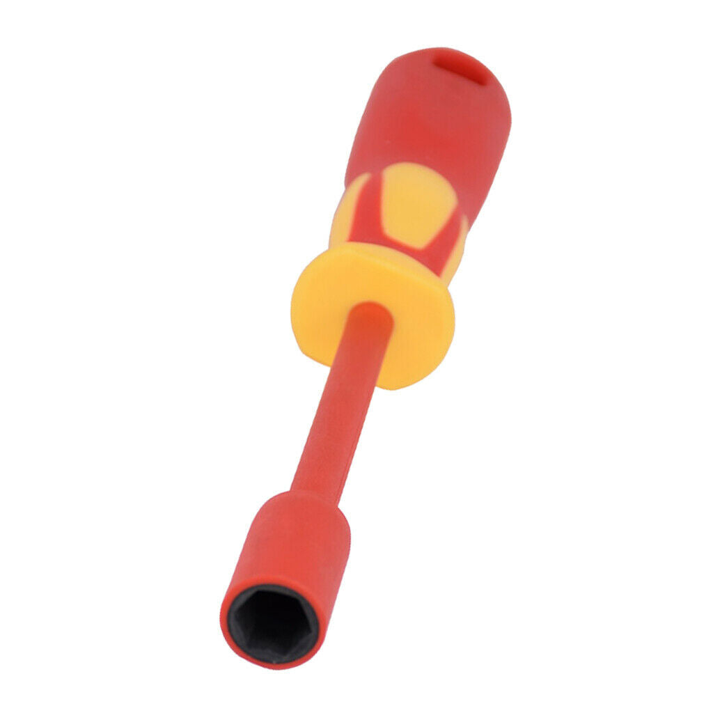 Insulated Nut Driver Electric 1000V 4mm-13mm Hex Screwdriver 8mm x 125mm
