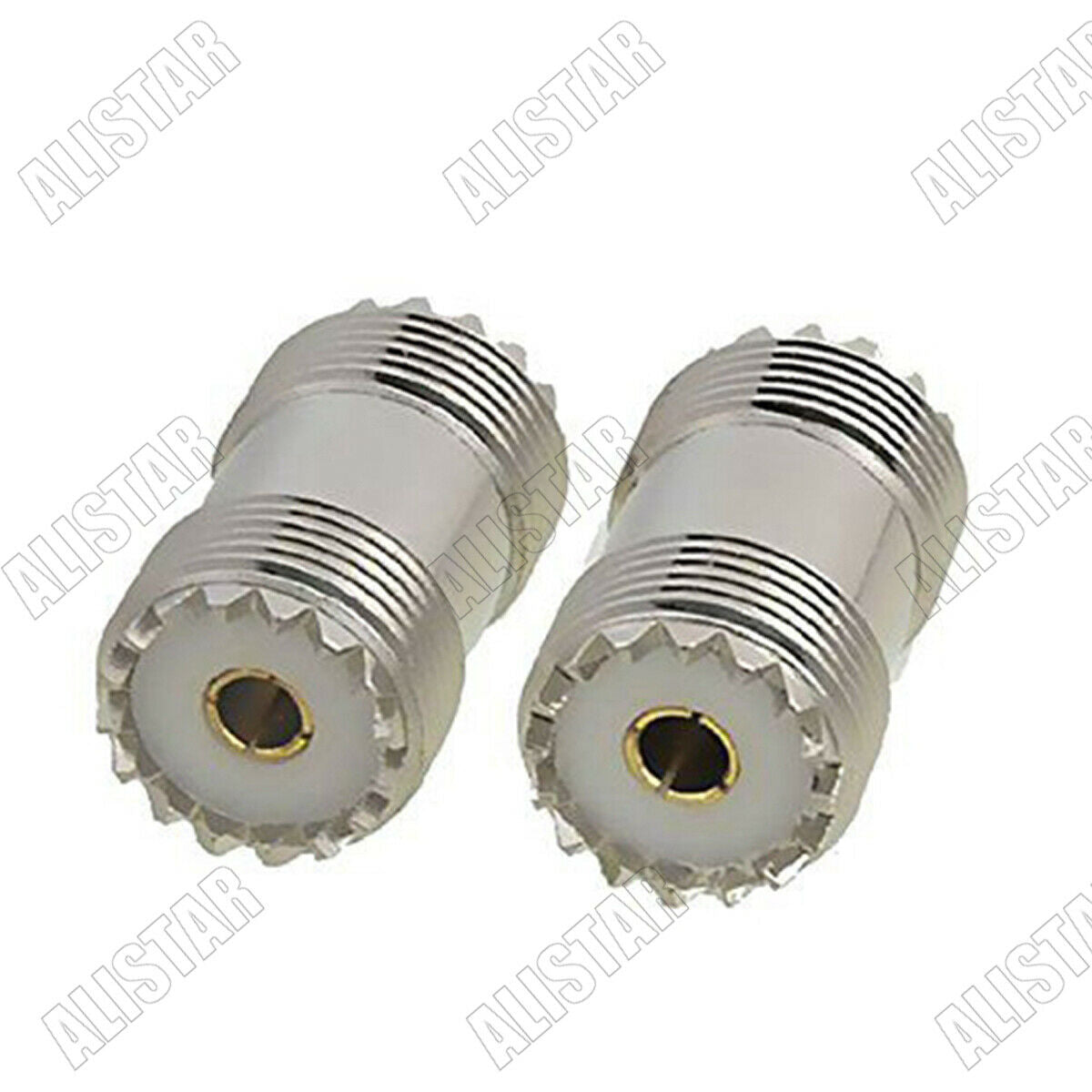 10x Adapter UHF SO239 Female Jack to UHF SO-239 Jack Female UHF-UHF Short Type