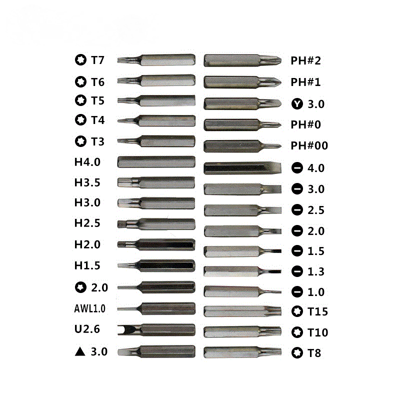 Manual Multi-Function Screwdriver Set, Screwdriver Removal Set Repair Kit