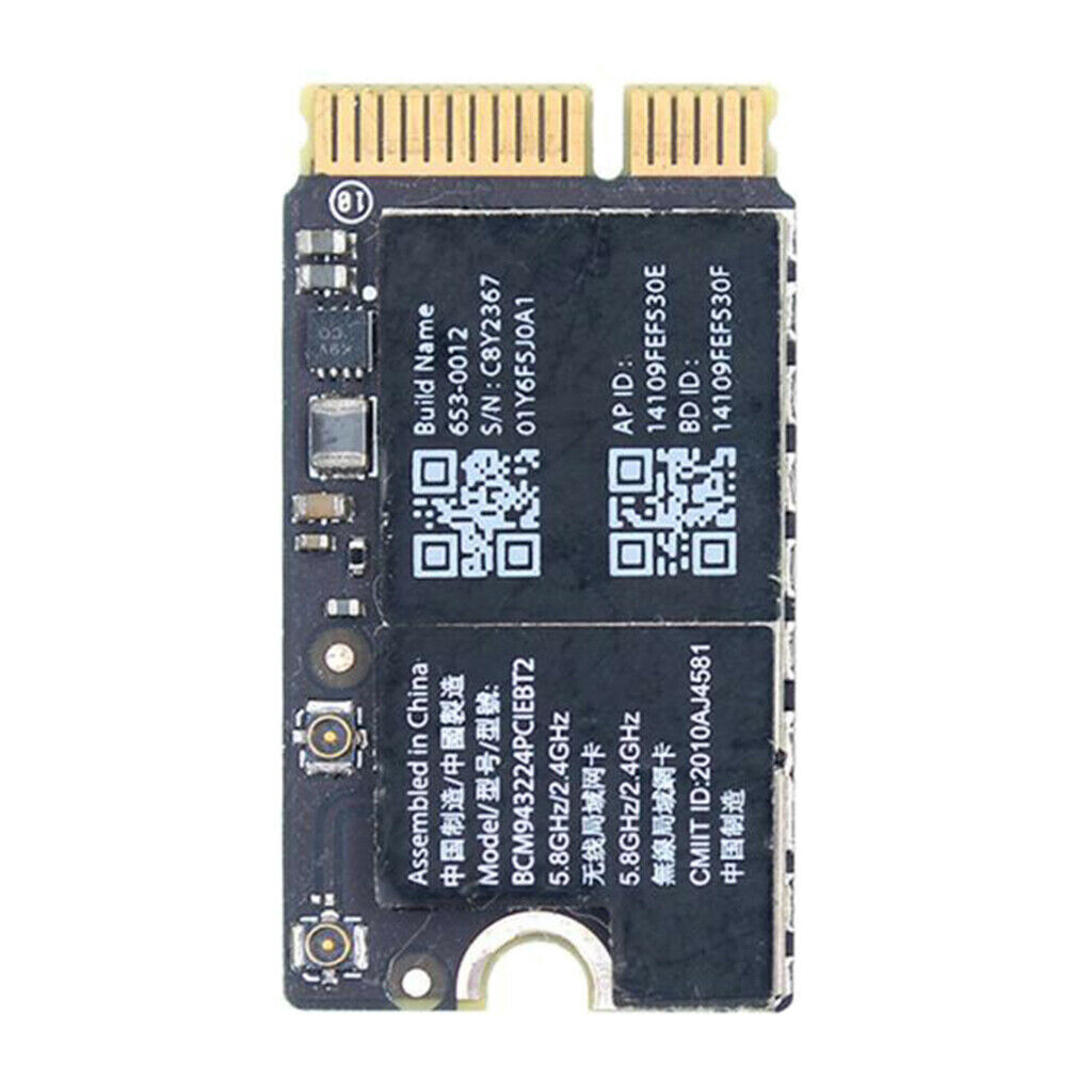 Wireless  /5Ghz Bluetooth4.0 Wifi WLAN Card For Macbook Air A1369 A1465
