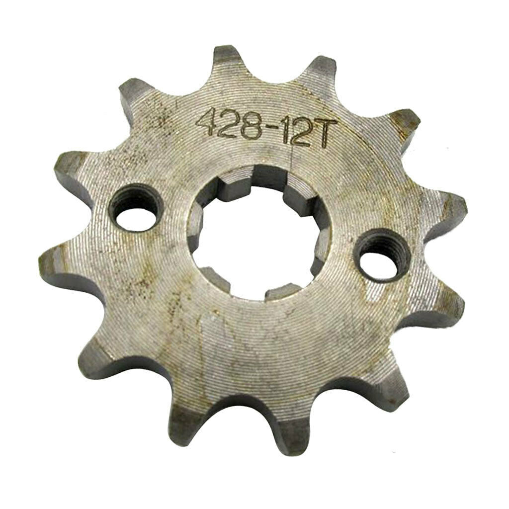 428 12T 17mm Drive Front Counter Sprocket ATV Quad  Dirt Bike