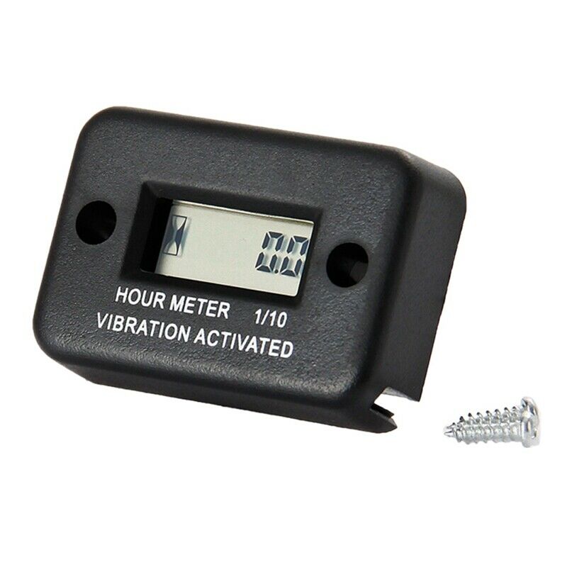 New Vibration Hour Meter with Battery Timer with Induction Portable MotorcycleM8