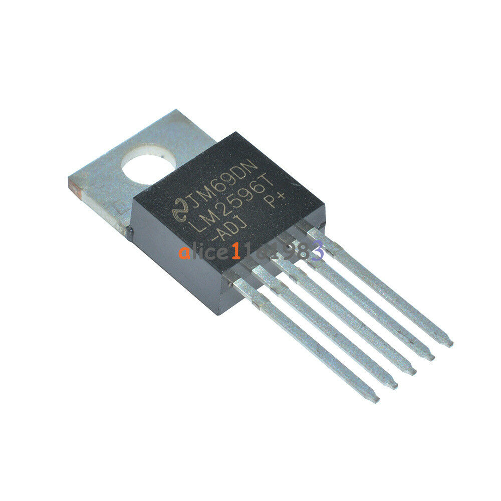 10PCS IC LM2596T-ADJ LM2596 NSC TO-220 Voltage Regulator 3A Adjustable NEW