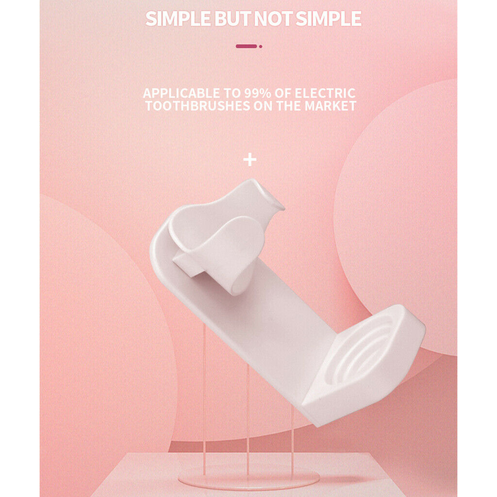 Wall-Mounted Electric Toothbrush Body Base Stander Storage Holder 50x43x100mm