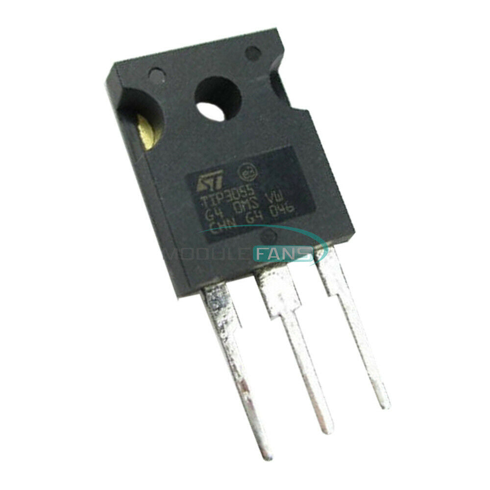 10PCS Durable TIP3055 TIP 3055 Transistor NPN 60V 15A TO-3P TIP3055