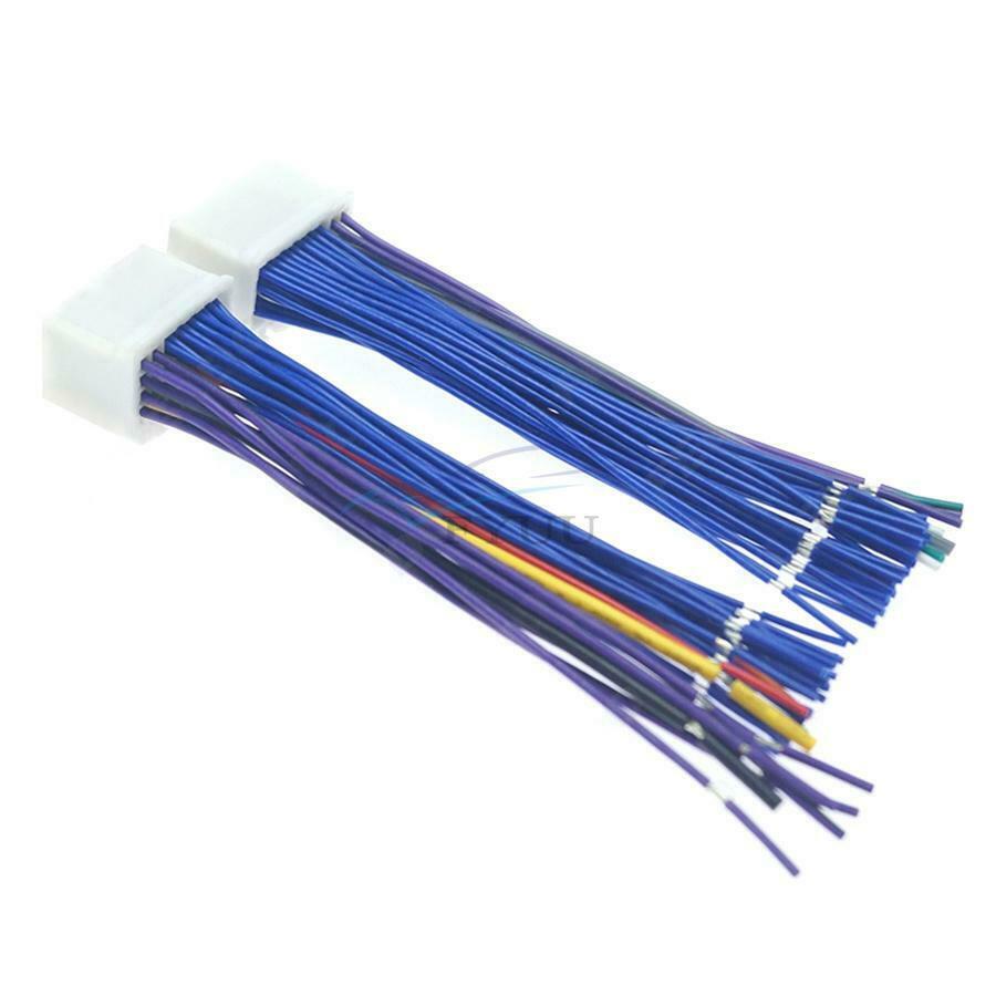 150mm Car Stereo Wire Harness Connector CD Tail Line For Hyundai Elantra/ Tucson