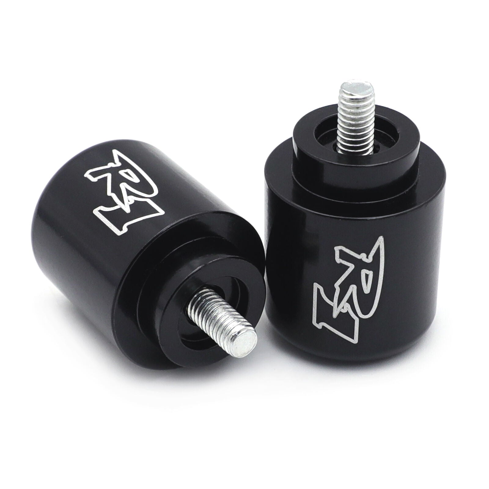 Hand Bar Ends For Yamaha YZF-R1 YZFR1 R1 1998-2013 YZF-R6 YZFR6 R6 2006-2007 BLK