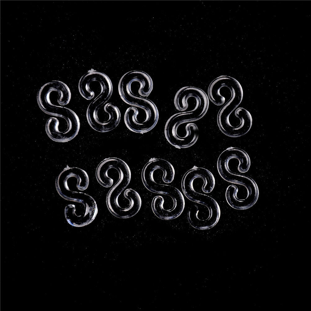 200Pcs Plastic S Clips For Loom Rubber Band Refills Bracelet  BDAU