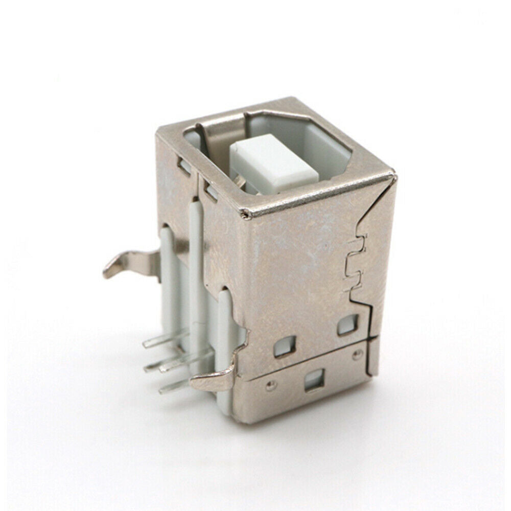 10PCS B Type Female Sockets 90 Degree Plug-in Board DIP Printer Square Socket