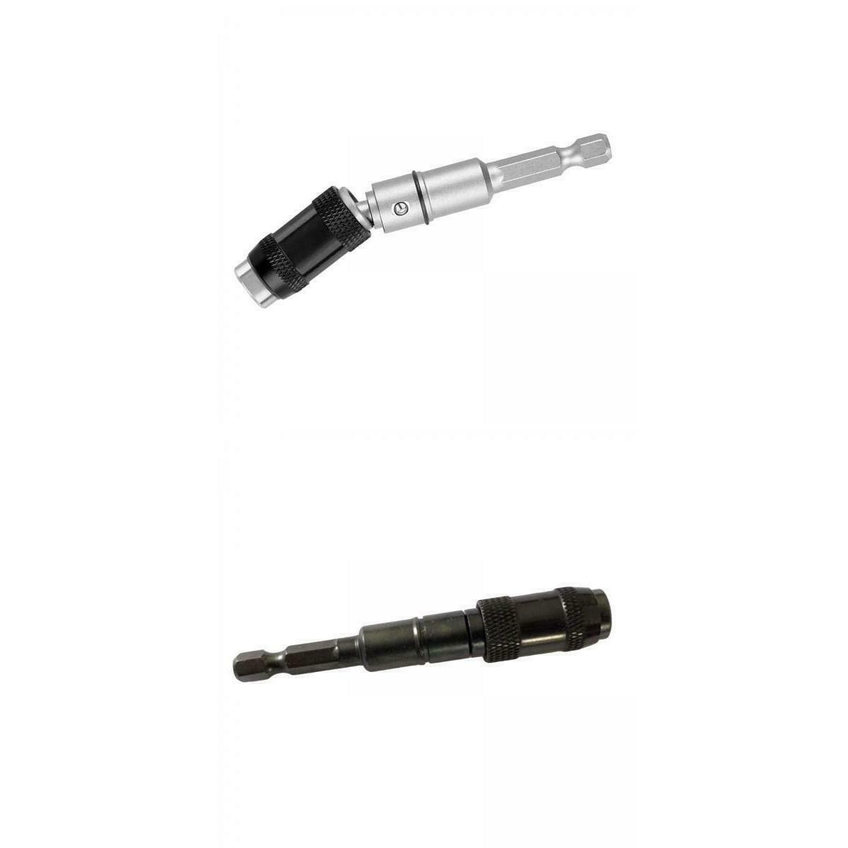 2Pcs Magnetic Screw Drill Tip Hex Shank Bit for Tight Spaces or Corners