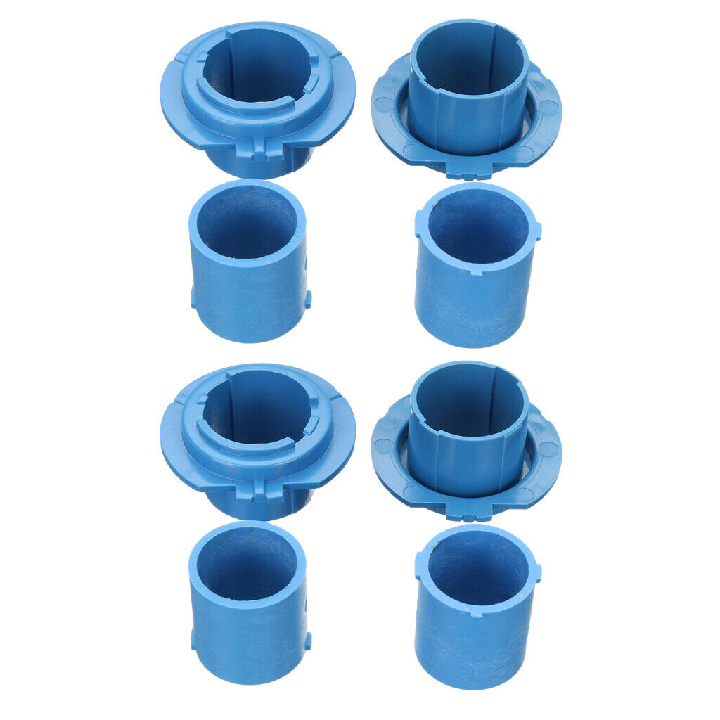 2Pairs H7 Car LED Halogen Headlamp Headlight Holder Socket Retainer Adapter