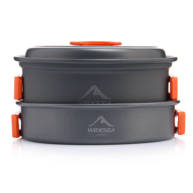 Camping Tableware Outdoor Cookware Set Pots Tourist Equipment Utensils HikinBDA
