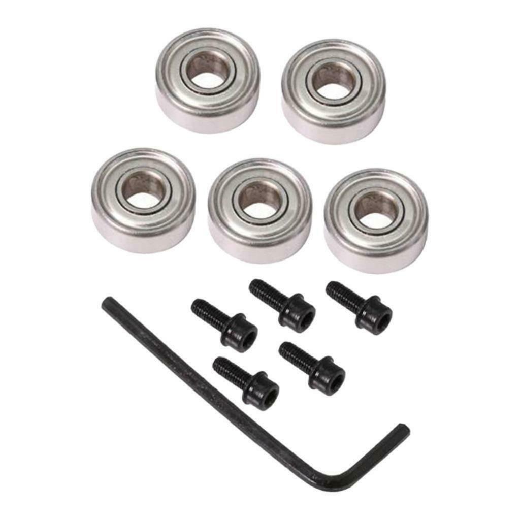 Steel Top Shank Bearings for Flush Trim with Screws Inner 4.76 Outer 12.7mm