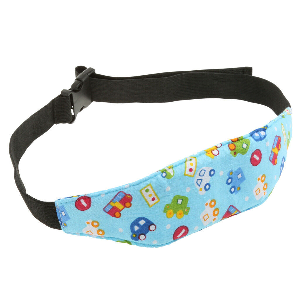 Adjustable Baby Kids Head Support Holder Belt Safety Car Seat Sleep Nap Aid