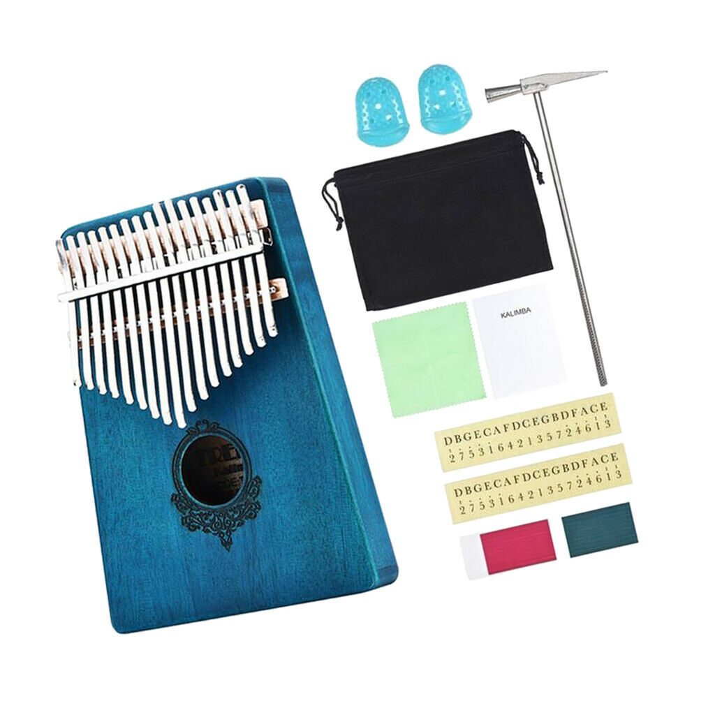 17-tone Thumb Piano Kalimba Finger Piano with Portable Bag