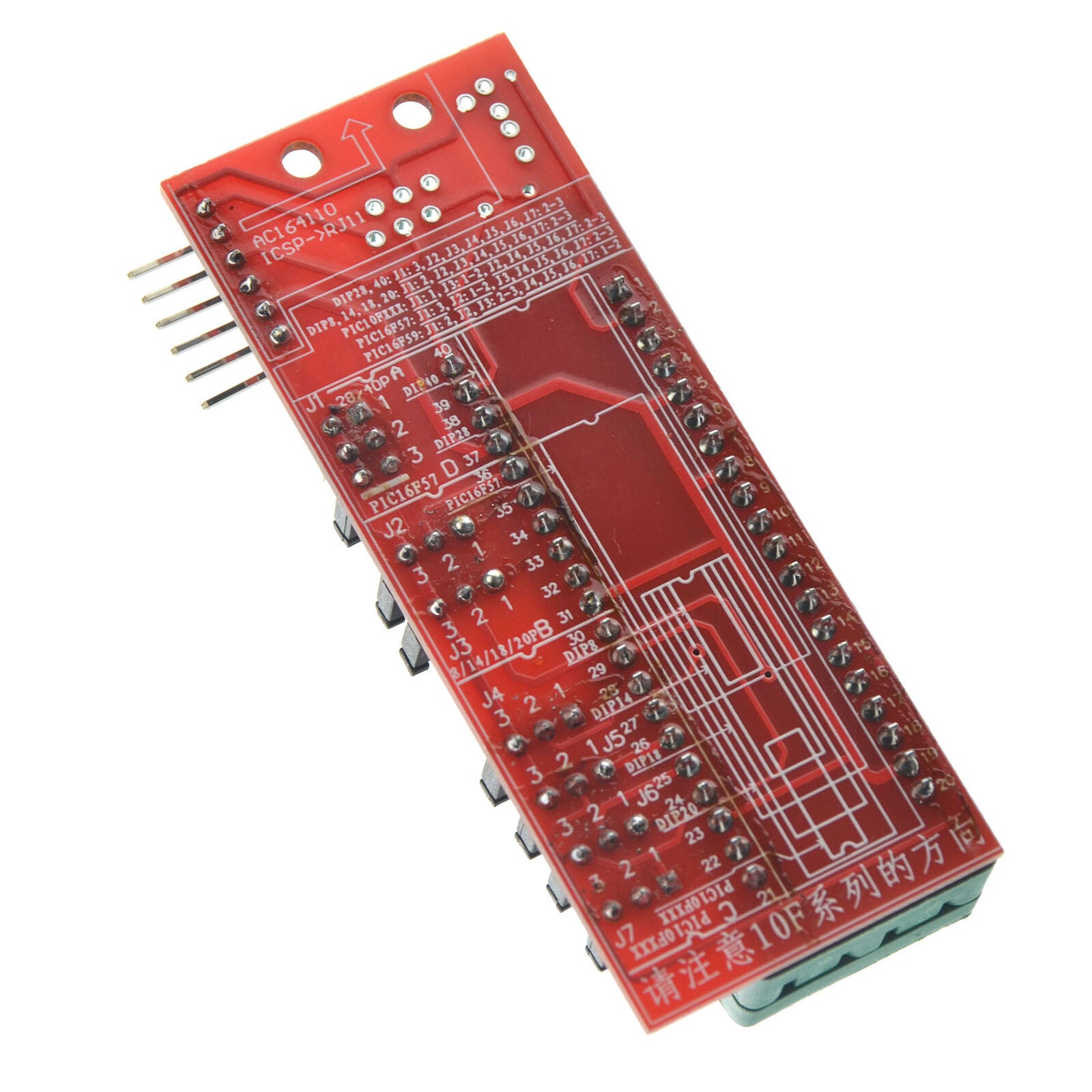 For PICKit3 Kit Programmer with USB cable, wires Pic Kit 3 and ICSP Socket