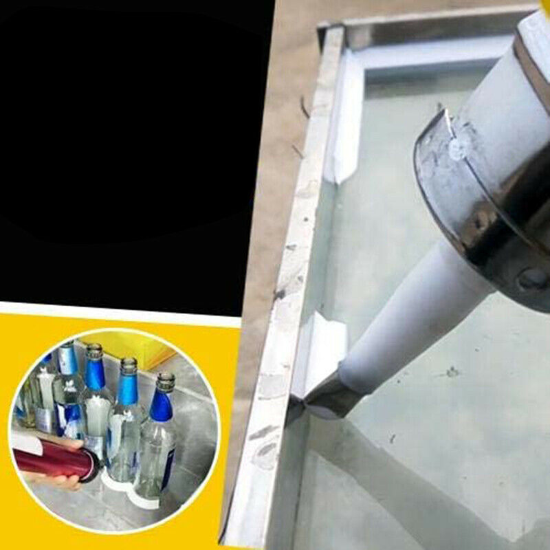 Caulking Finisher, 14Pcs Caulk Nozzle Applicator, Stainless Steel Sealant FiniO2