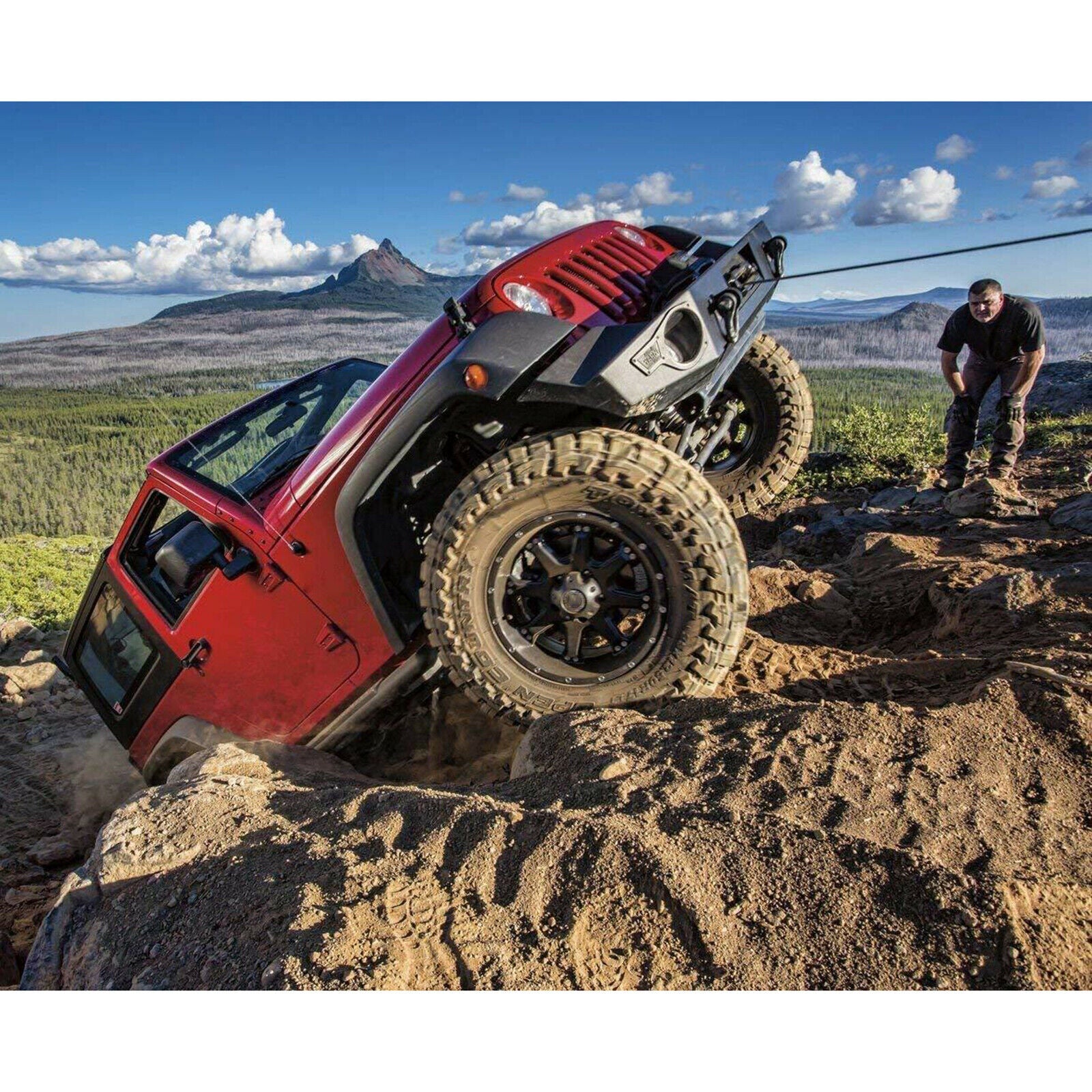 12V Wireless Winch Remote Control Kit Universal For ATV Car Easy To Install