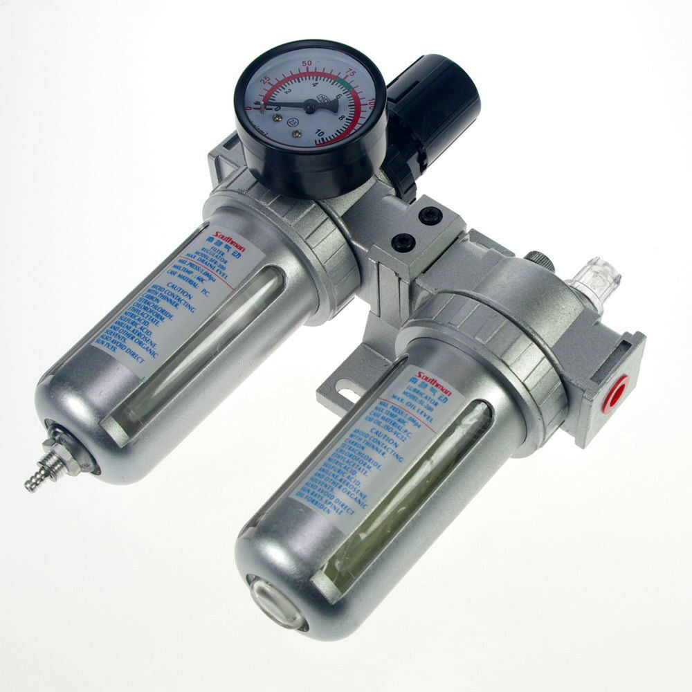 SFC-400 PNEUMATIC AIR FILTER REGULATOR LUBRICATOR BSP