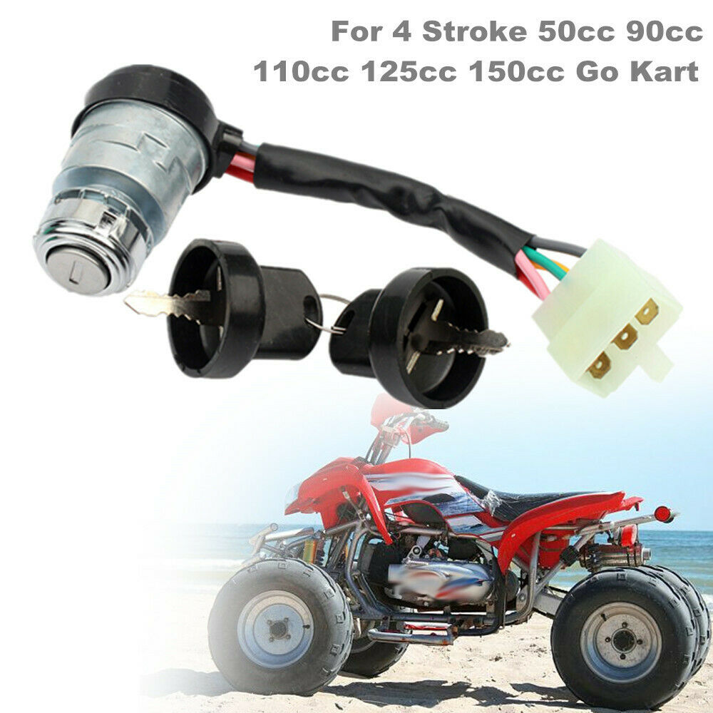 Motorcycle Ignition Keys Switch For 4 Stroke 50cc 90cc 110cc 125cc 150cc Go Kart
