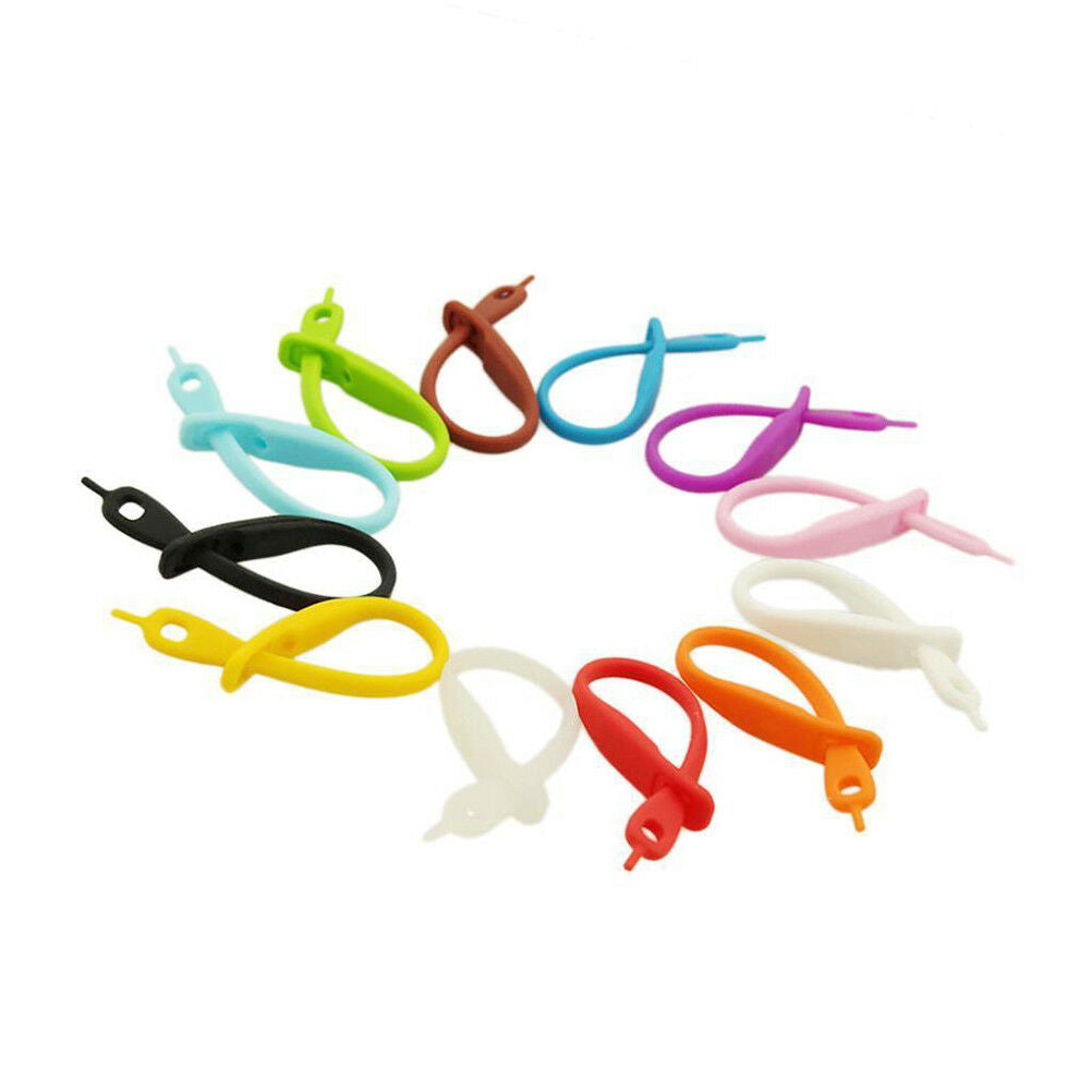 12pcs/Set Silicone Wine Glass Drink Markers Label party Cup Glass Marker  JCBDD