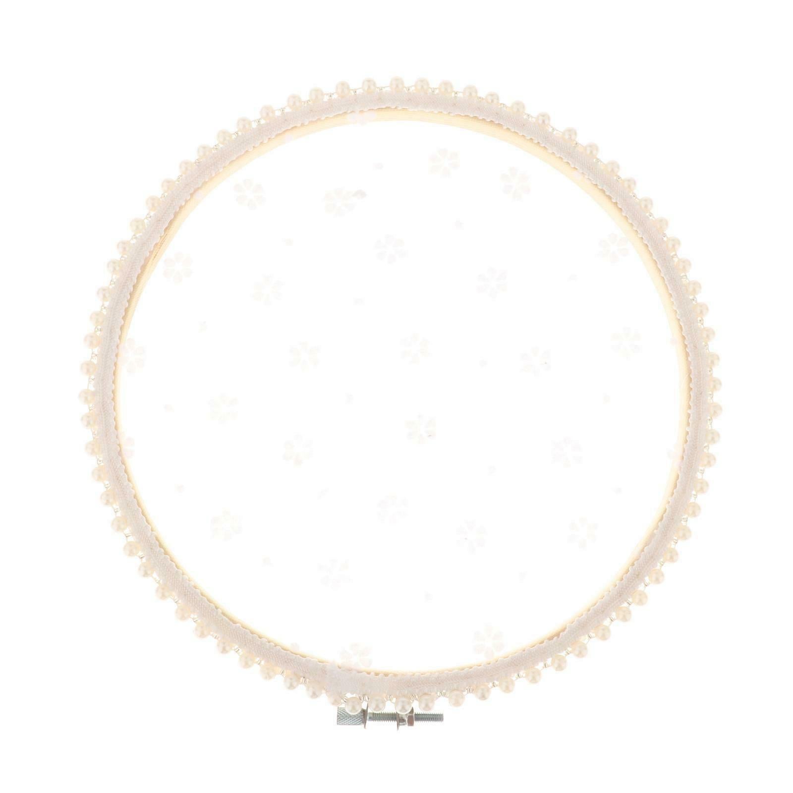 Earring Holder Stand for Women White Flowers Lace Disc for Party Photography