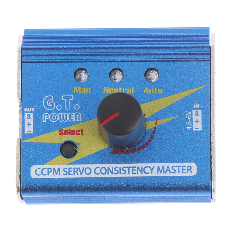 Adjustment Steering Gear Tester CCPM 3-Mode ESC Servo Motor RC Helicopters Ca Qx