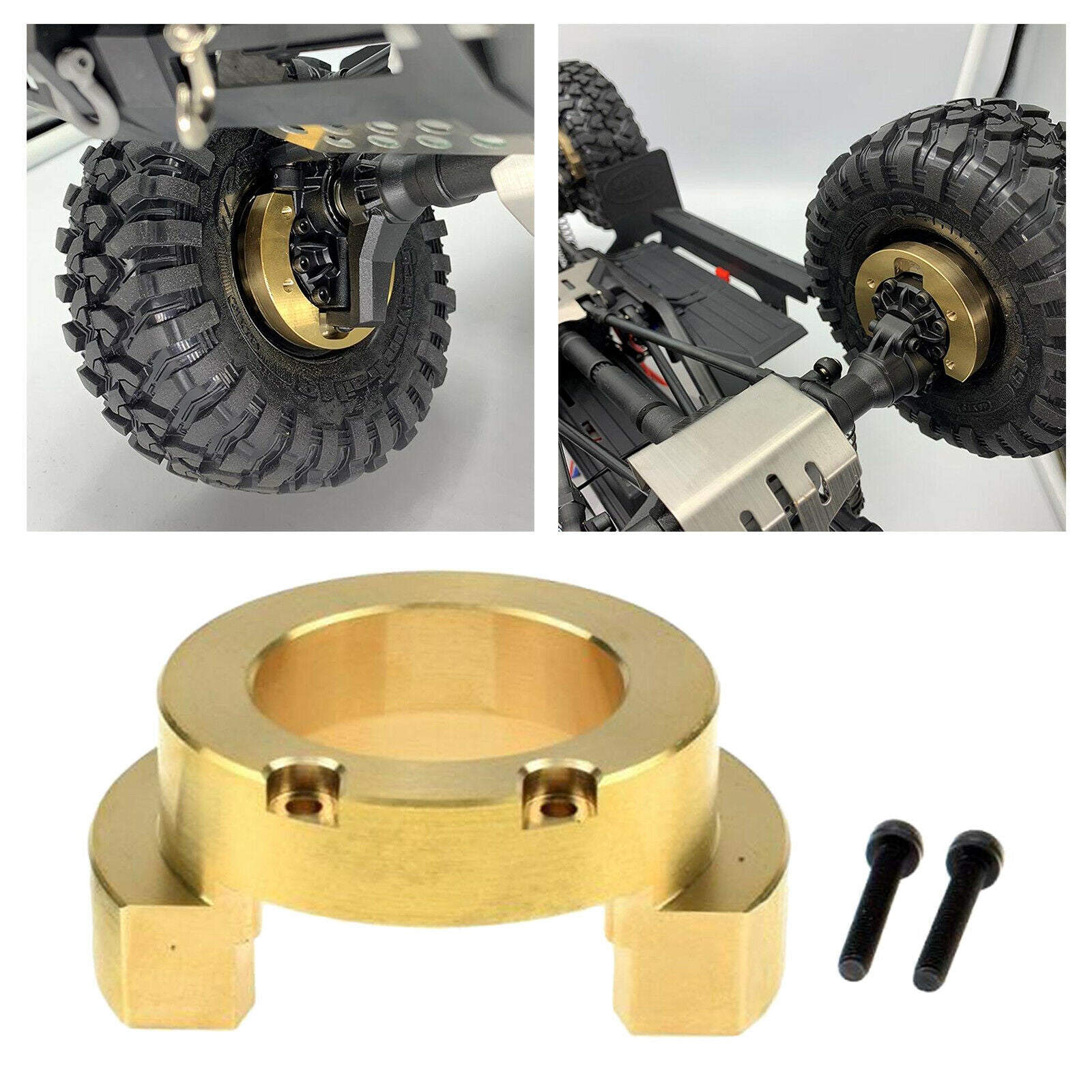 Copper Counterweight Fit for TRX6 TRX4 1:10 Scale RC Rock Crawler Car Accs