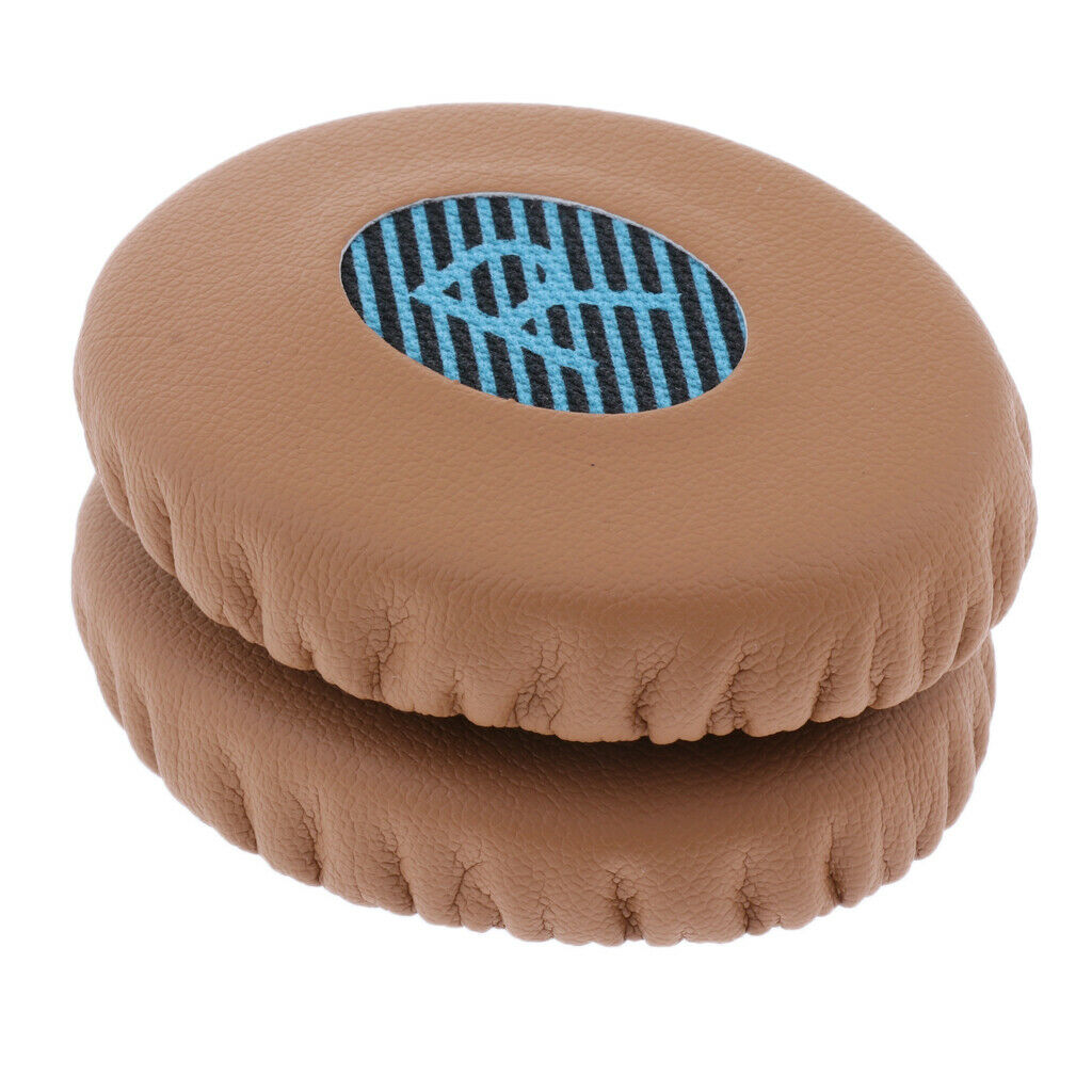 Premium Leather And Soft Foam Headphones Ear Pads Over Ear Headsets Breathable