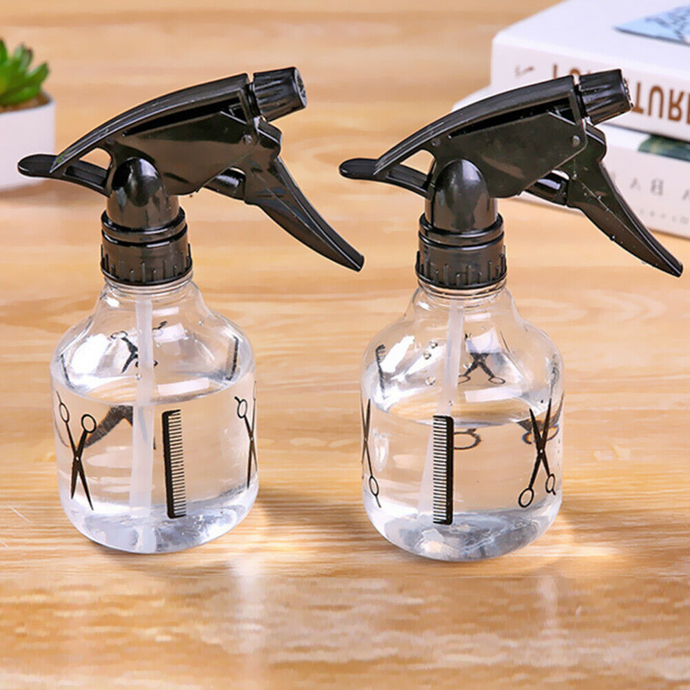 250ml Hairdressing Spray Bottle Plant Water Refillable Empty Mist Sprayer @