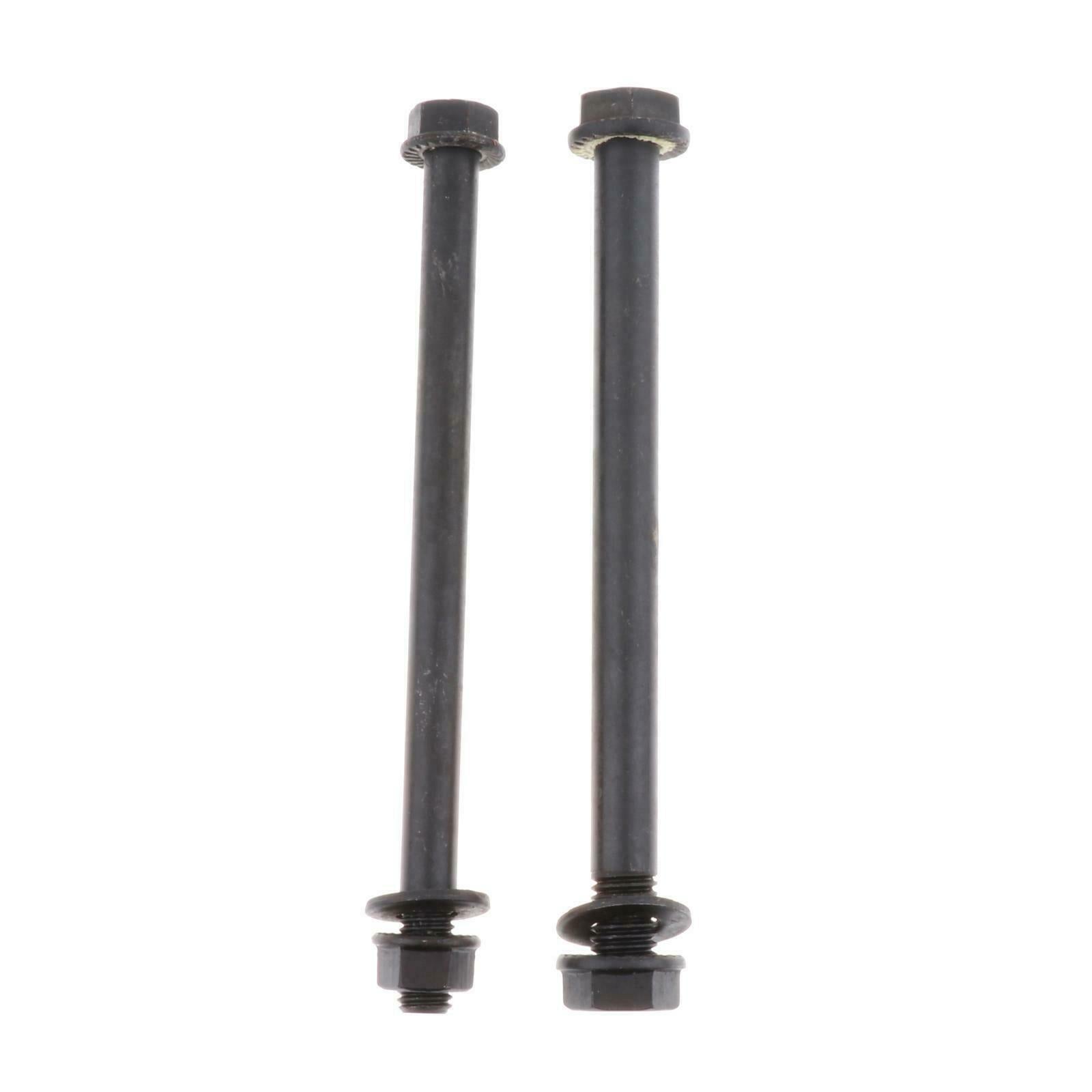 2Pieces Rear Bearing Carrier Bolts + Nuts for YAMAHA Banshee 89-06 Parts