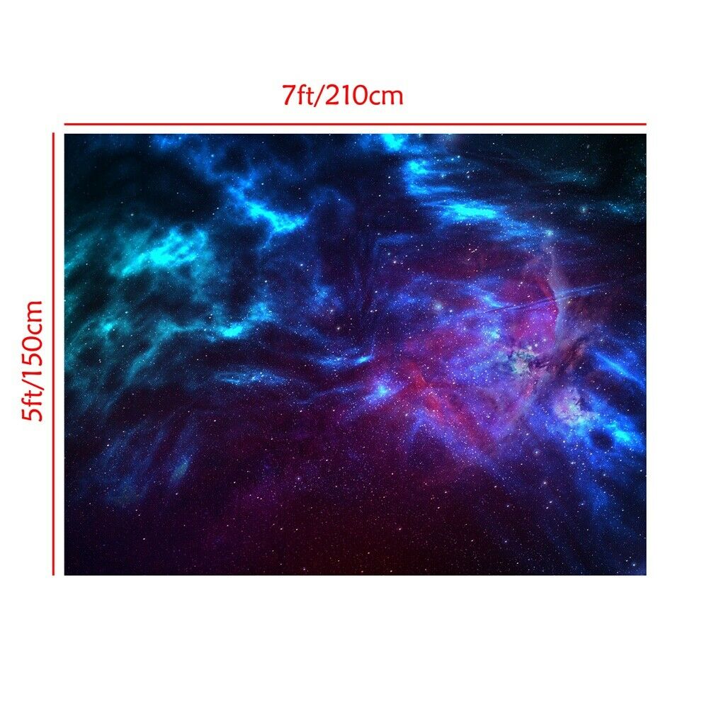 7x5ft Colorful Milky Way Photography Background Cloth Wall Photo Backdrop PB9