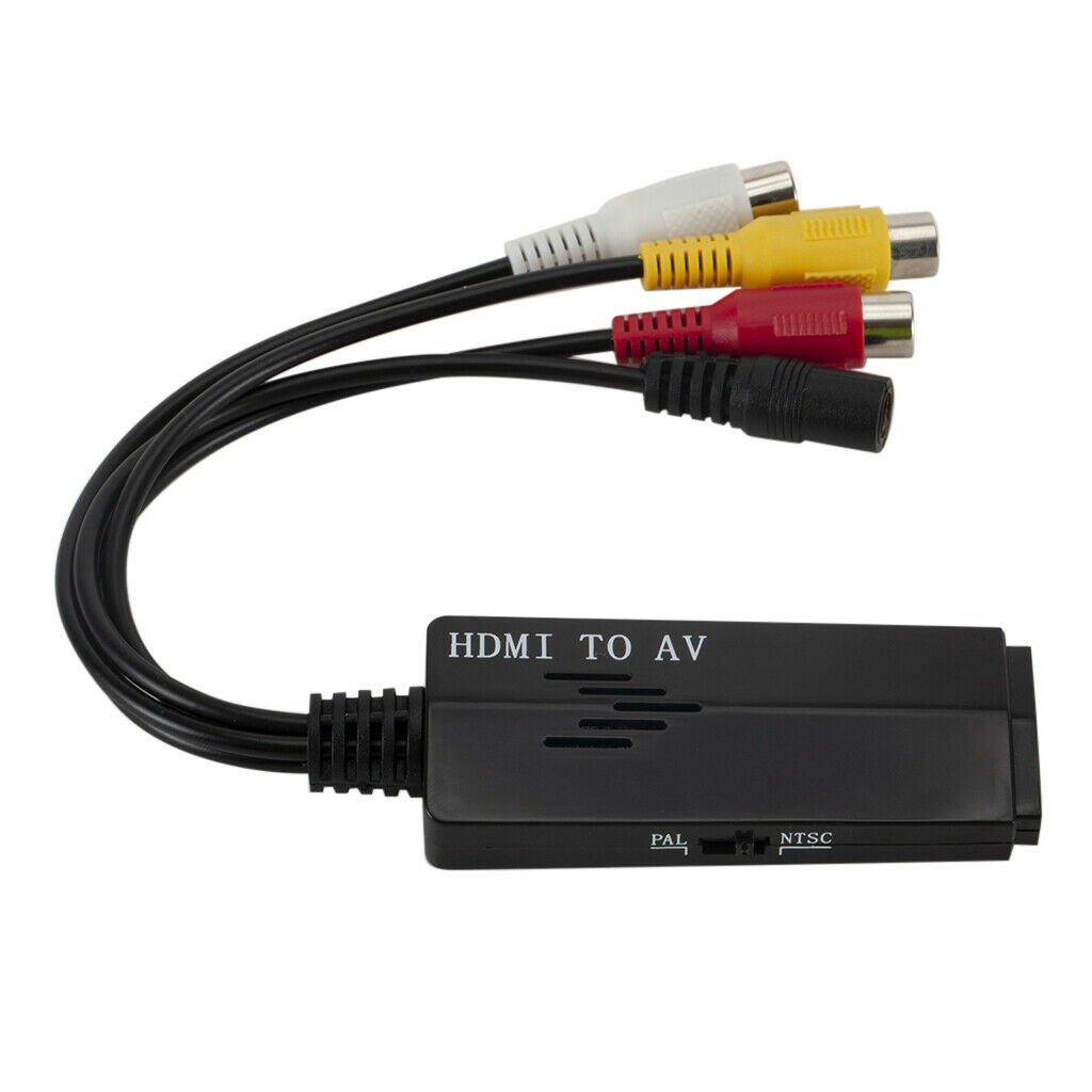 to AV RCA HD Audio Video Converter Cable Male to Female Cable For