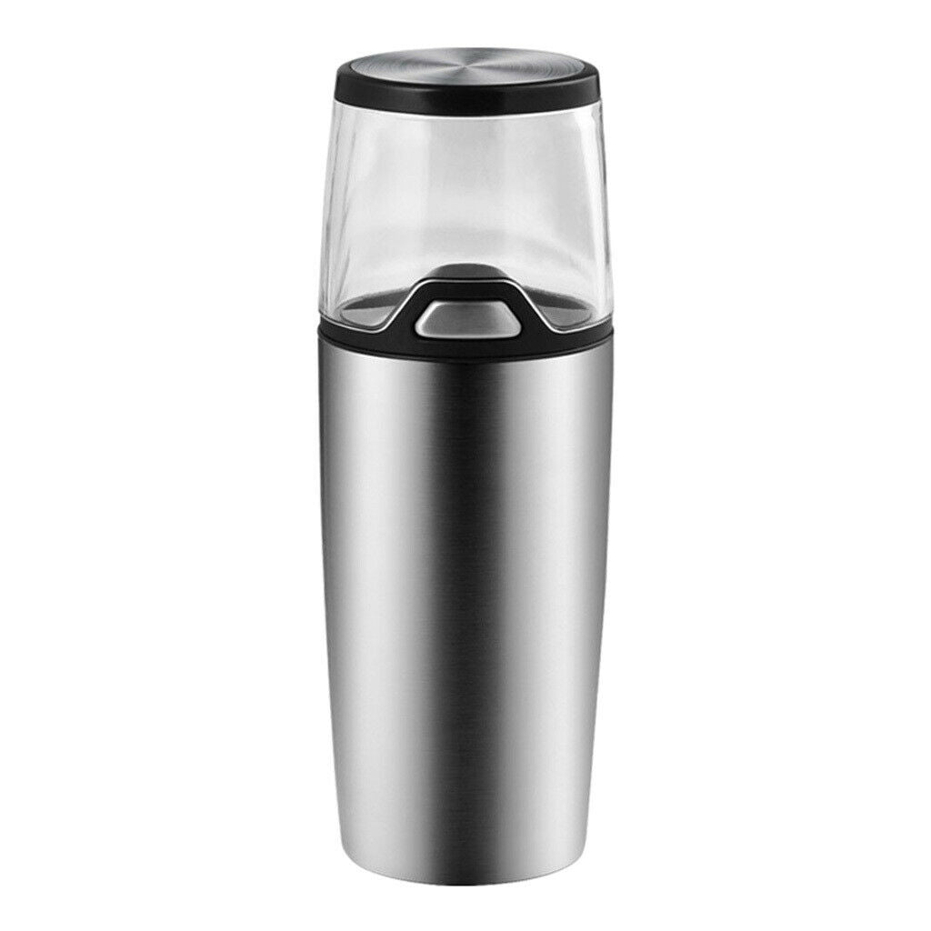Electric Salt and Pepper Grinder Refillable Spice Mills One Hand Operated