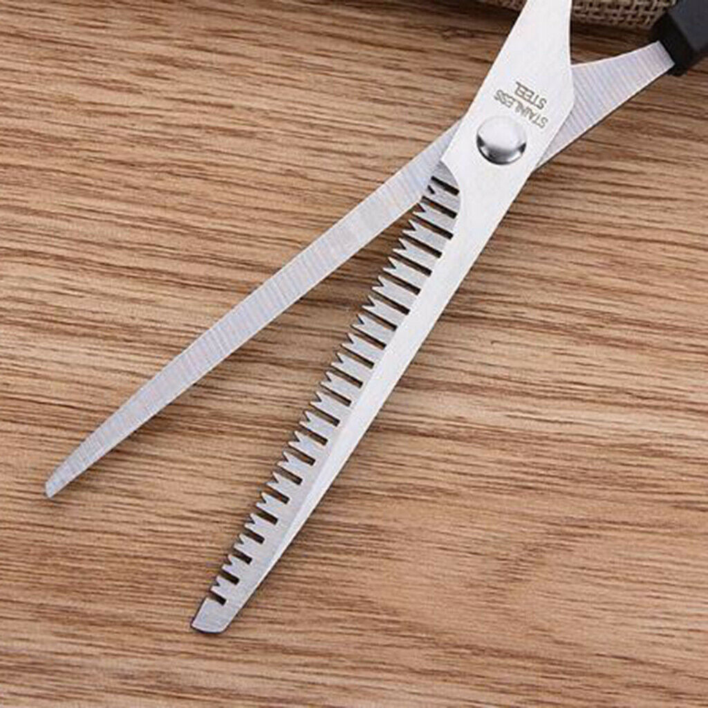 6.5" Professional Hairdressing Hair Cutting Scissors Haircut and Comb Black