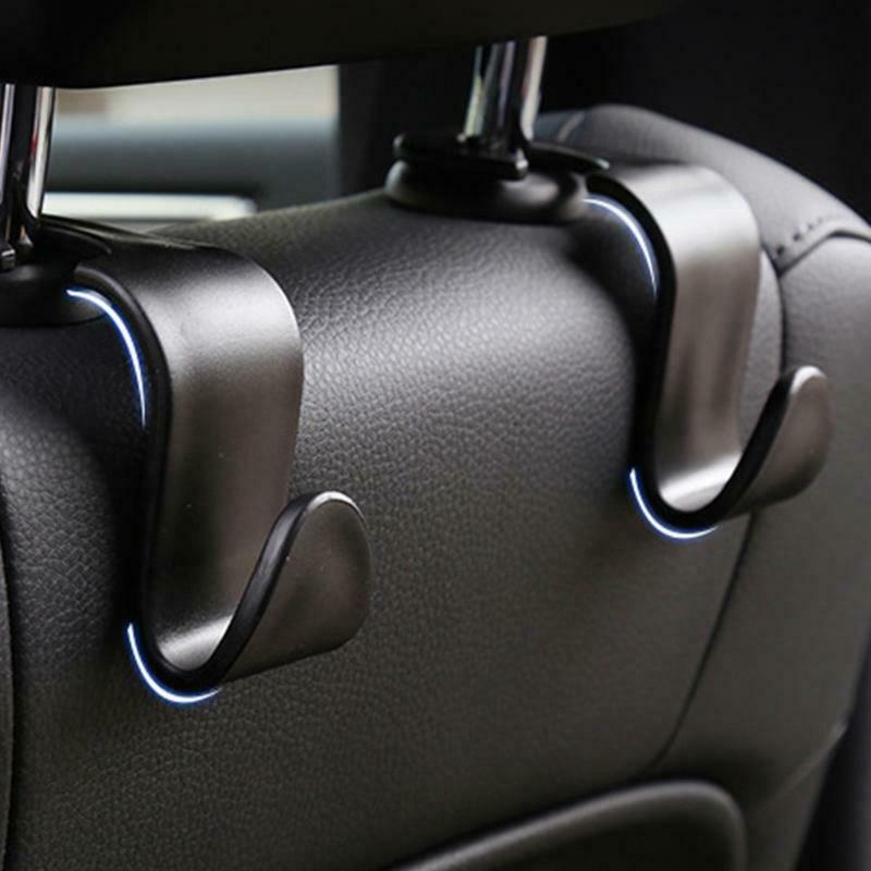 4x Car Seat Coat Headrest Hook Purse Organiser Portable Hanger Storage Groceries