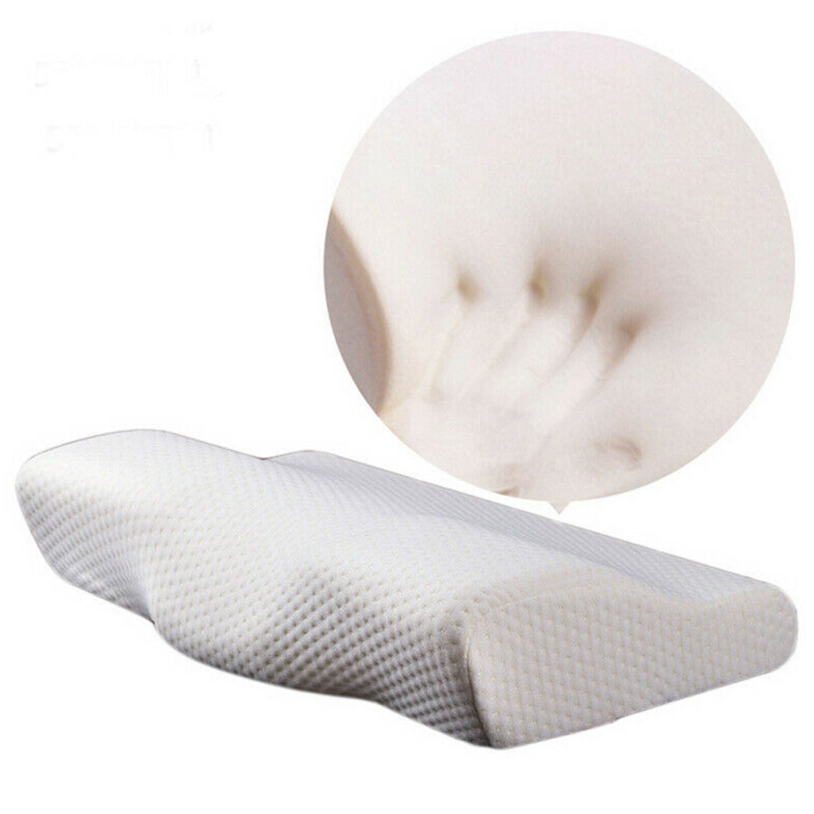 Memory Foam Neck Pillow Slow Rebound Health Cervical Neck Care for Bed Sleeping