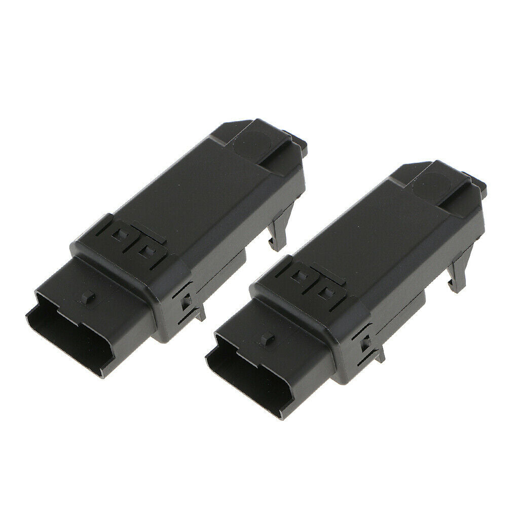 2Pcs Car Window Regulator Motor Module Plug Kit for  Front or Rear