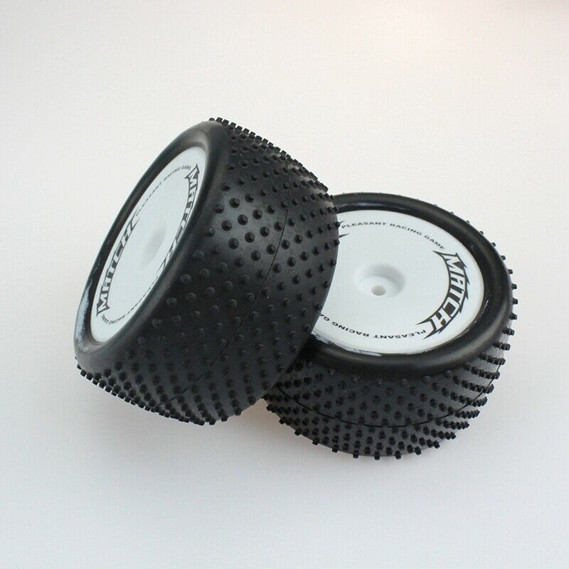 2Pcs Rear Wheel Tires Tyre 104001-1883 for Wltoys 104001 1/10 RC Car Upgrade PS8