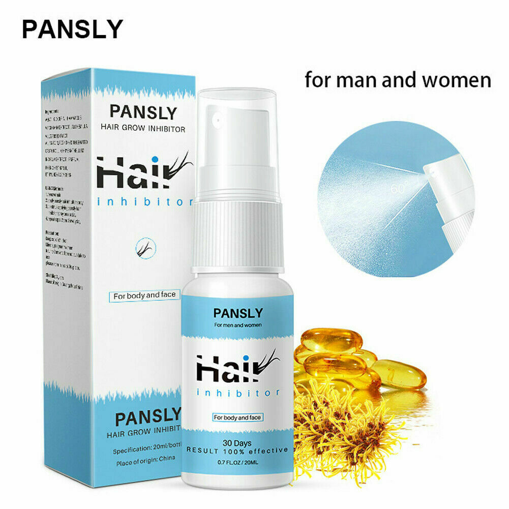 Spray Away - Hair Growth Inhibitor Removal Spray Painless Remove Hair Body Care.