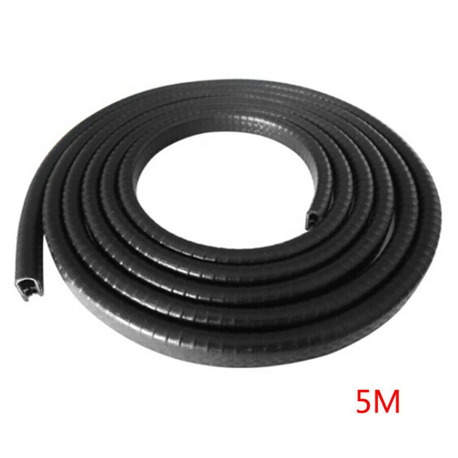 Universal High Quality Rubber Seal Weatherstrip Car Door Protector Edge Trim 5M