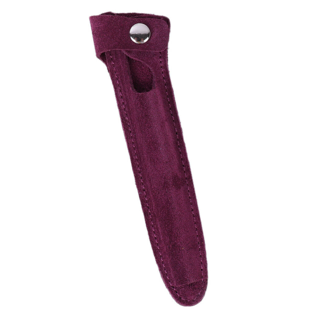 Professional Hairdressers Scissors Shear Pouch Storage Bag Holder Wine Red