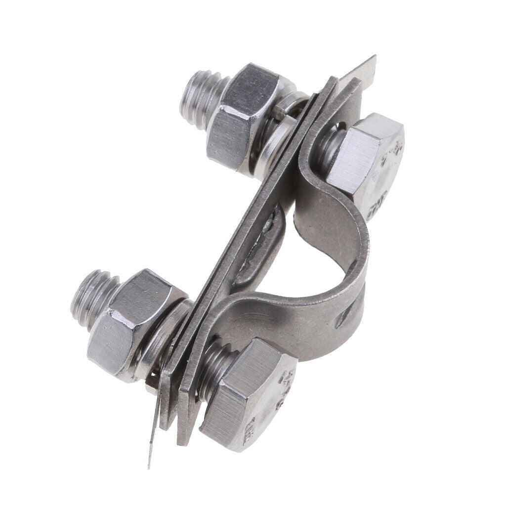 4 Pieces 304 Stainless Steel Control Throttle Cable Clamp Replacement Boat