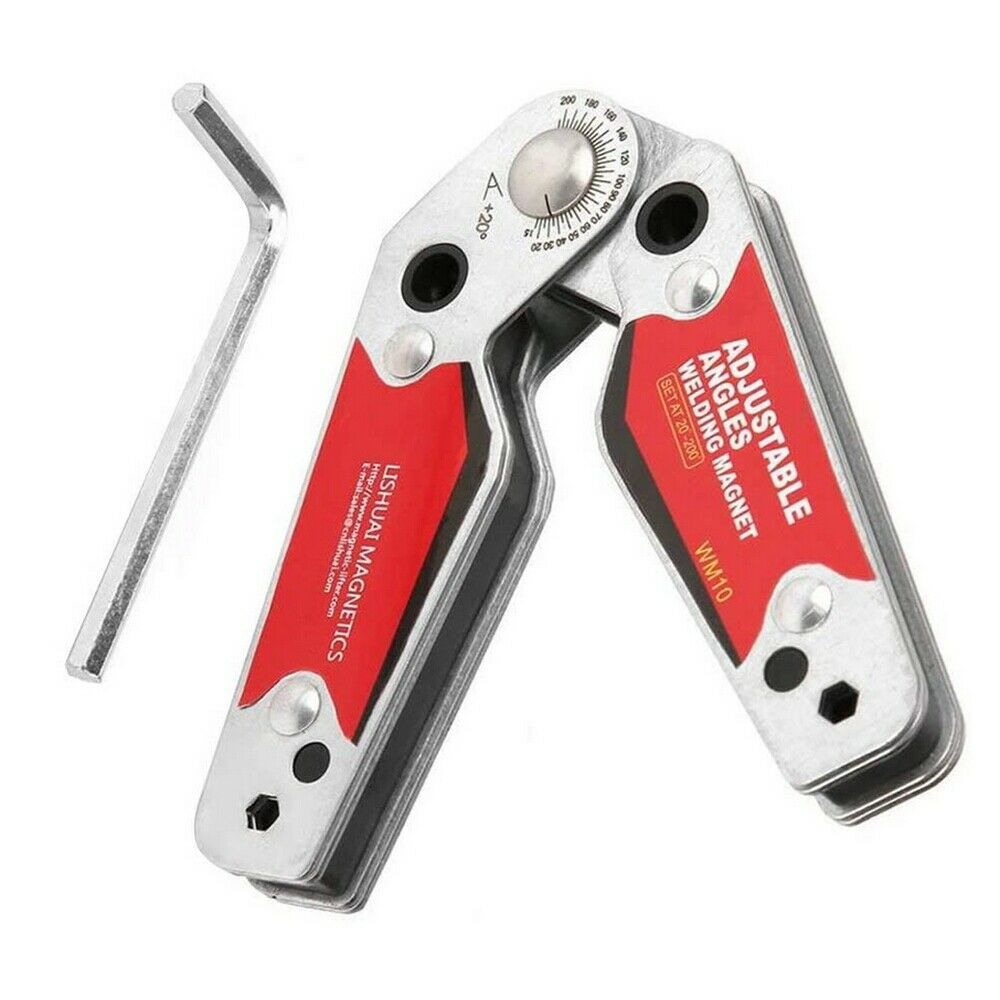 Adjustable Angle Magnet Magnetic Bracket Fixture Angle Clamp Welding Positioner